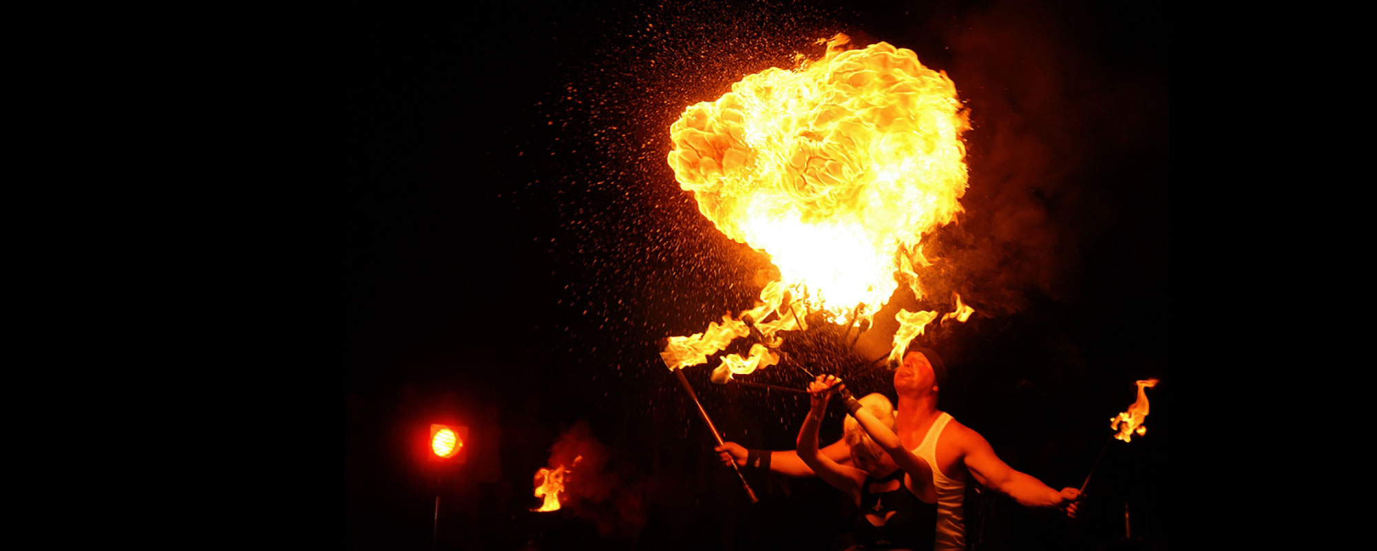 Feuerkünstler Vulcanus aus Neubrandenburg