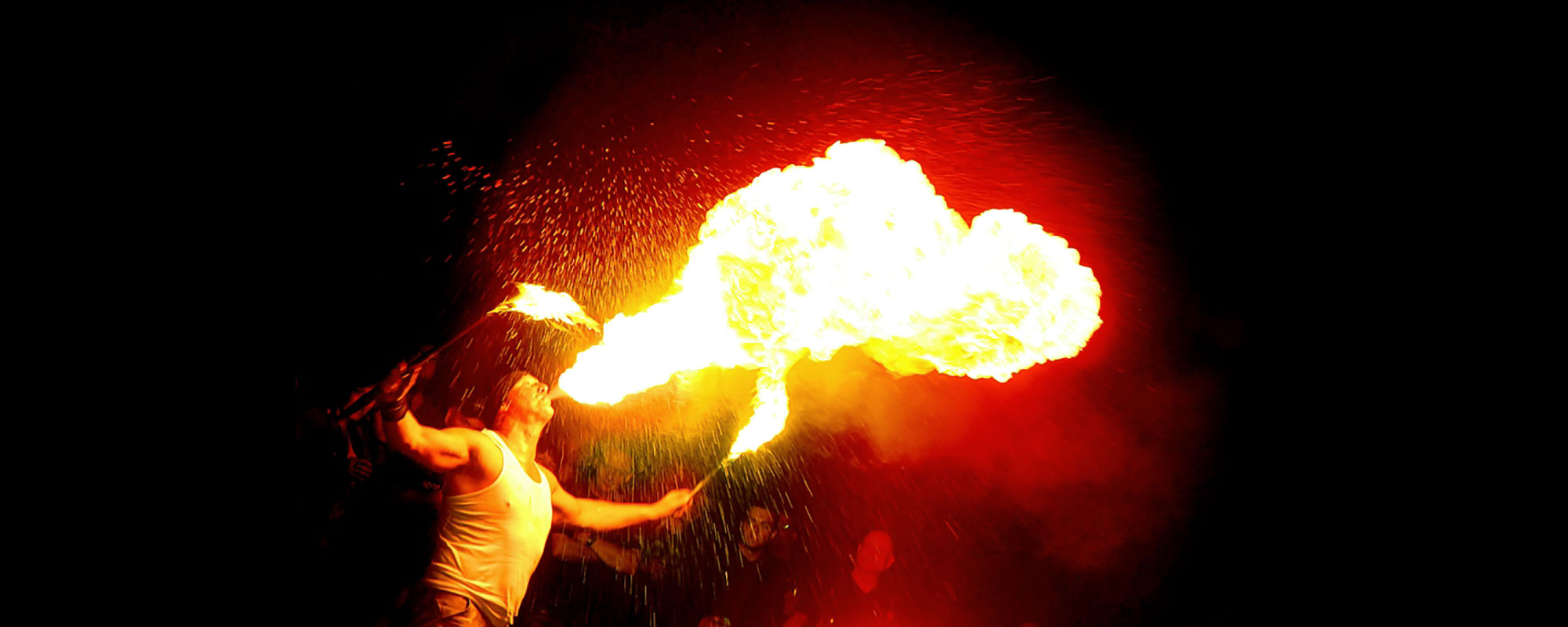 Feuerkünstler Vulcanus aus Neubrandenburg