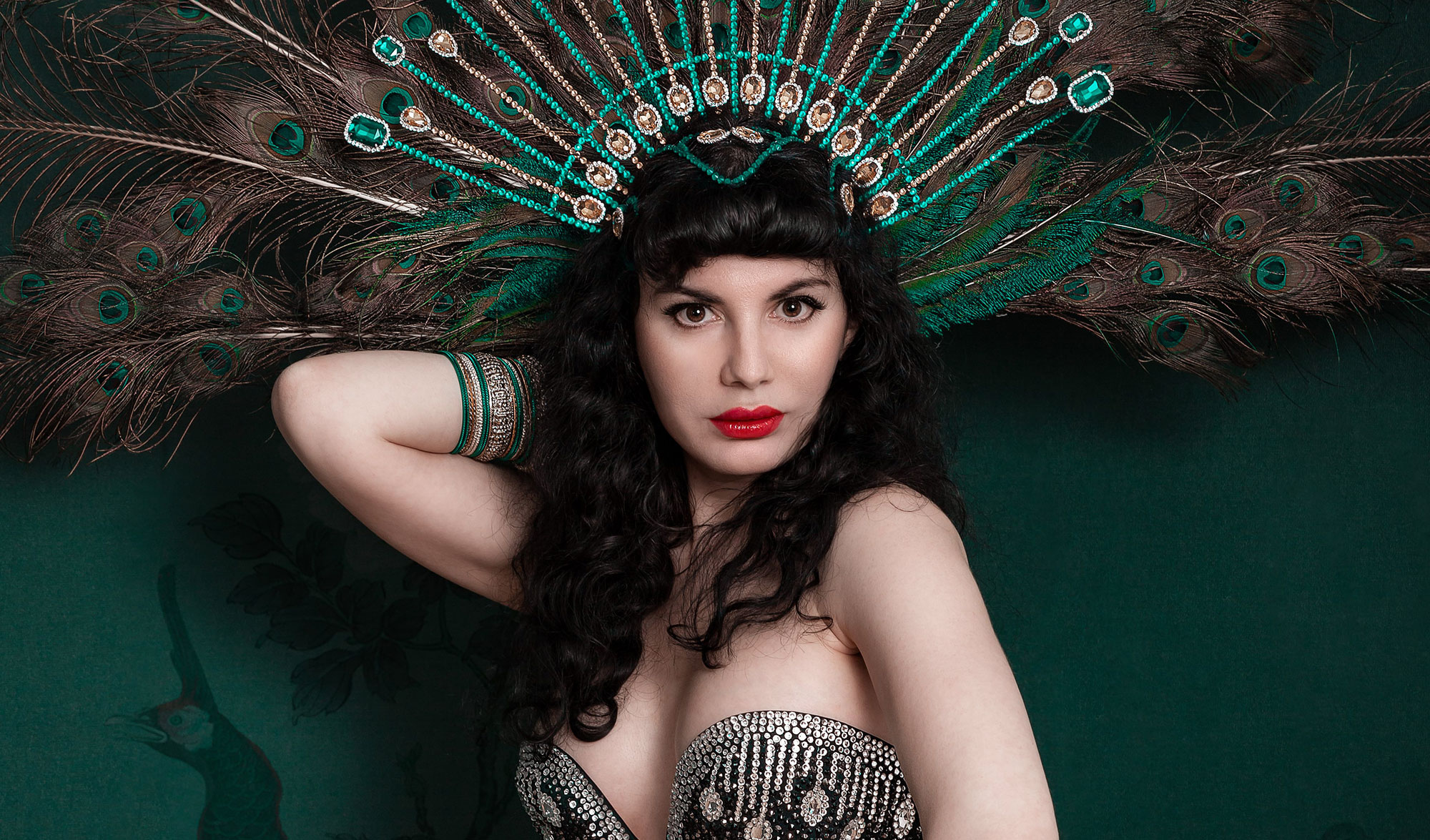 Burlesque-Tänzerin Elektra Bellefleur aus Hamburg