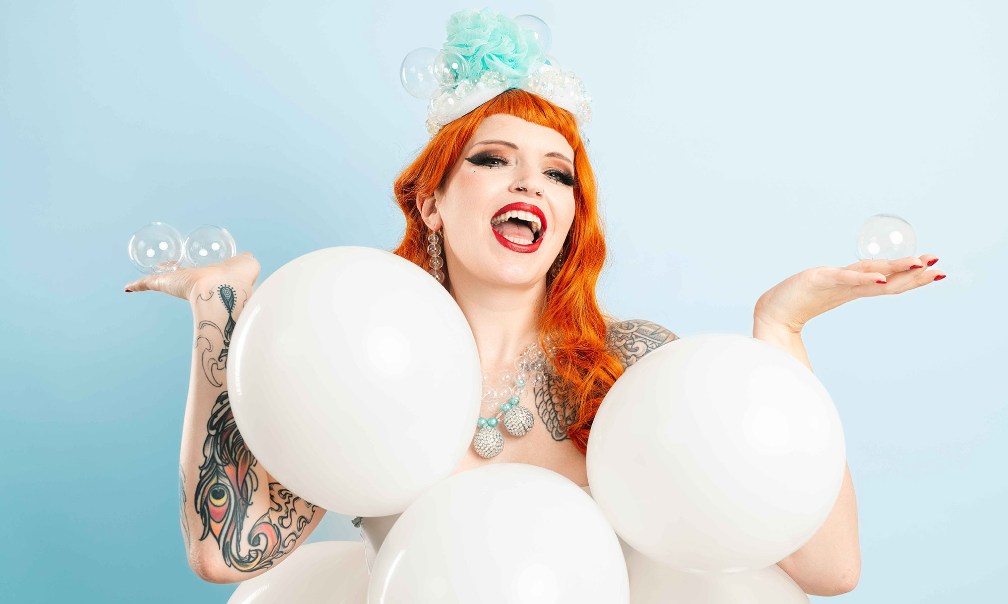 Burlesque-Tänzerin Mia la Muse aus Frankfurt am Main